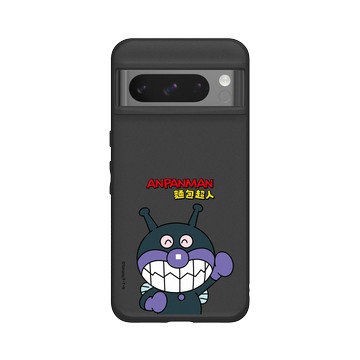 Pixel 8 Pro SolidSuit 黑 - Anpanman麵包超人 - 哈嘻呼嘿吼，細菌人來囉！