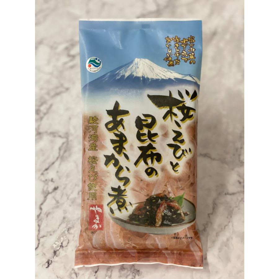 桜えびと昆布のあまから煮