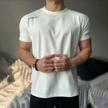 爆款🌟臺灣出貨🌟美式投籃服跑步籃球戶外夏季速幹打底高彈透氣修身短袖健身訓練服