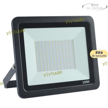 【新店熱銷】明100防水投光燈200工地壓鑄鋁投射燈