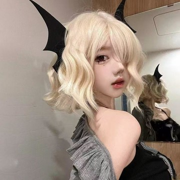 【小悅居】暗黑黑色立體惡魔蝙蝠頭飾萬聖節翅膀髮夾洛麗塔哥特lolita髮飾網紅同款、熱門單品 人氣好物