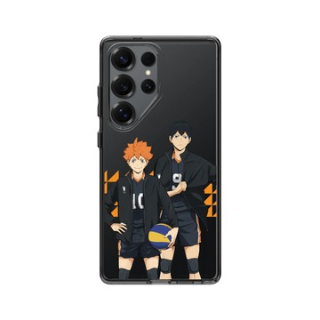 Galaxy S25 Ultra Clear 酷墨灰 - 排球少年 Haikyu!! - 日向翔陽 & 影山飛雄 01