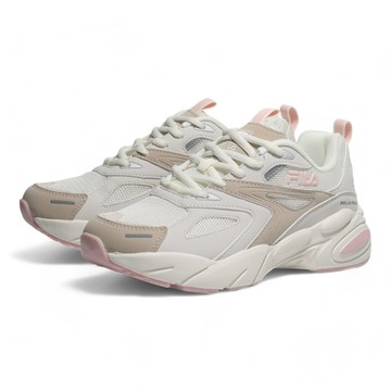 FILA 慢跑鞋 DEFENDER 米白粉 復古 運動鞋 女 5J530Y775