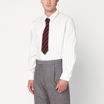 White striped Cassandre shirt in cotton