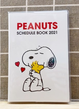 【震撼精品百貨】2021年曆~史奴比Peanuts Snoopy~三麗鷗~記事手帳/年曆/行事曆/日誌/桌曆*62519