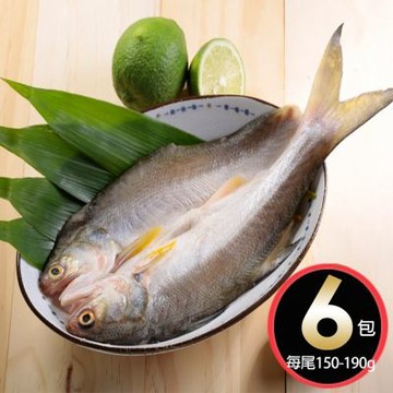 【華得水產】日式午仔魚一夜干6尾(150-190G/尾)