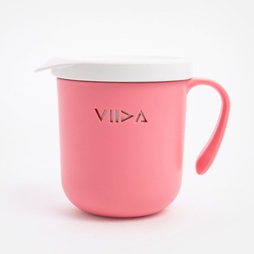 Soufflé 抗菌不鏽鋼杯 - 甜心粉