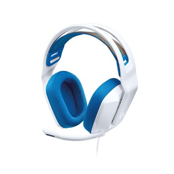 【 Logitech 羅技 】G335 白色 輕盈 有線 電競 耳機麥克風