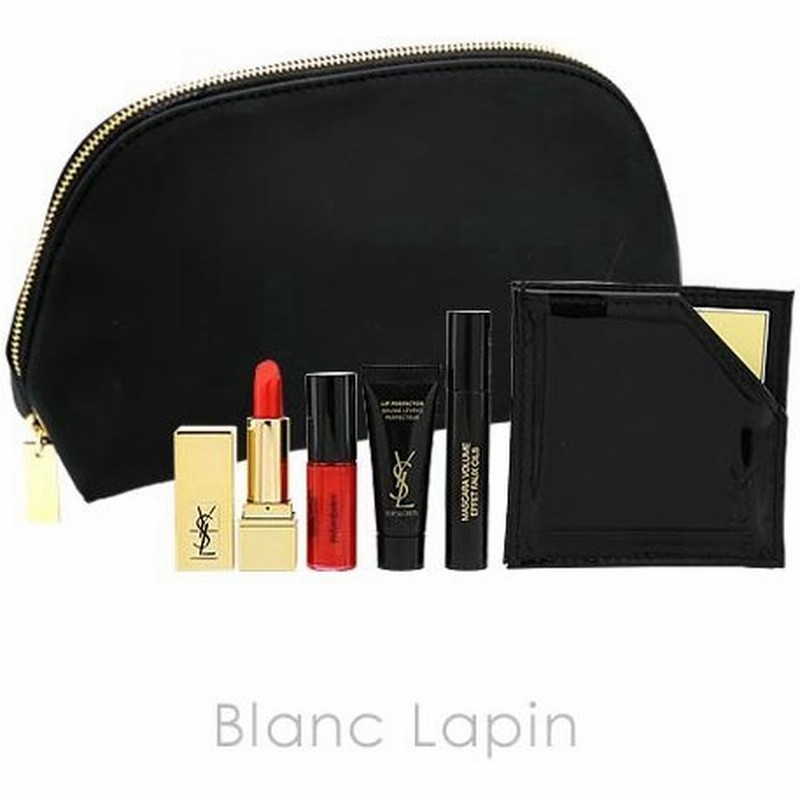 ミニサイズセット イヴサンローラン Y S L ブラックコスメポーチセット 通販 Lineポイント最大0 5 Get Lineショッピング