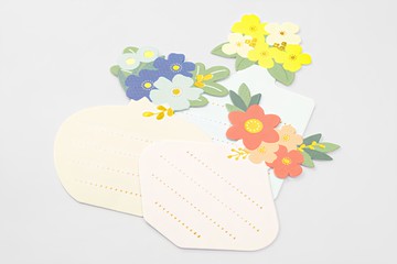 Midori PCM花瓶留言貼紙 多色可選 適用於辦公室、居家留言 讓生活充滿繽紛色彩  花瓶  95 x 95 mm
