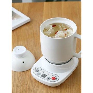 110V伏美國日本加拿大中國臺灣養生電燉杯全自動陶瓷小型煮粥燉杯