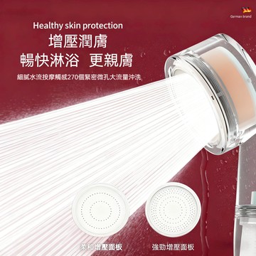 【漢斯衛浴】香氛蓮蓬頭 淨水強勁增壓花灑 浴室淋浴蓮蓬頭 美膚蓮蓬頭 增壓過濾蓮蓬頭花灑 增壓綿密雙出水 旅行便攜蓮蓬頭