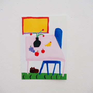 A5插畫卡片 | 有貓在家 複製畫 PRINT 居家裝飾