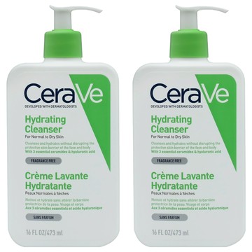 CeraVe 適樂膚 輕柔保濕潔膚露  473ml  2瓶