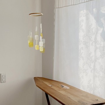 預製|義大利鋼琴-方形-黃色|殼牌風鈴手機| #0-402-YL