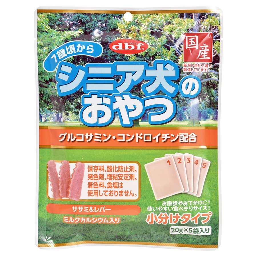 デビフ] シニア犬のおやつグルコサミン 100g ／1ケース(48点)入数48