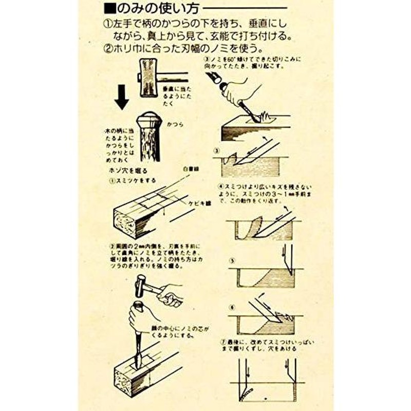 千吉銅賞 追入のみ 3mm 鋼付 赤樫柄 手造り本鍛造 彫刻鑿 木工鑿 叩き