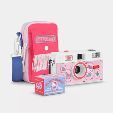 【Polaroid雜貨店】 凱蒂貓 Hello Kitty 套組 135 底片傻瓜 相機