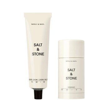 美國 SALT & STONE 體香膏&護手霜組 紫蘇橙花