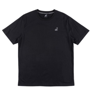KANGOL 短T 短袖 黑 刺繡LOGO 基本款 中性 6325101920