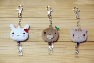 Bucute包包專用~鑰匙圈式伸縮夾/全球限量/生日禮物/手工製作/