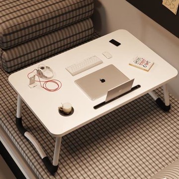 懶人吃飯大學戶外宿舍電腦桌學習桌床上折疊桌便攜式小型桌一體