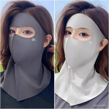 🔥夏季新款UFP防曬麵罩護頸脖一體防紫外綫開車透氣女臉基尼口罩女 X15S