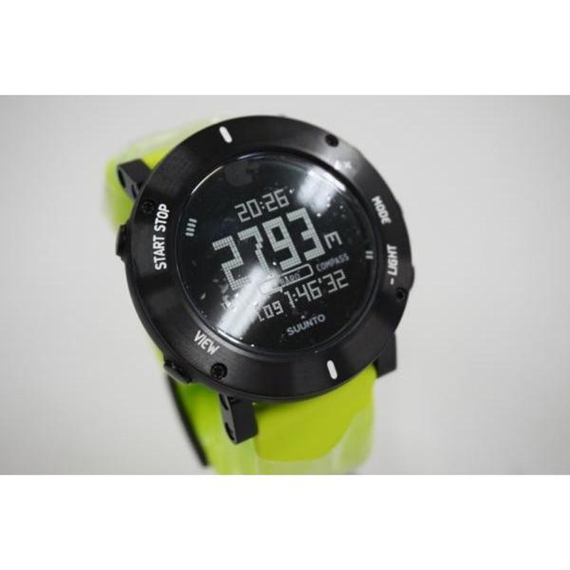 腕時計/ウォッチ》【未使用品】SUUNTO スント SS020693000 CORE LIME CRUSH コア ライムクラッシュ ラバーベルト 腕時計  【中古】 | LINEショッピング