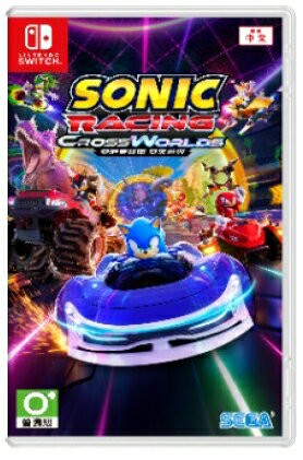 現貨供應中 中文版  [普遍級] NS 索尼克賽車 交叉世界