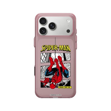 iPhone 17 Pro Max Clear (相機按鈕) 晶醺玫 - 蜘蛛人 Spider-man - 蜘蛛人 - 命懸一線