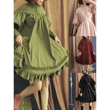 大碼日系可愛lolita女裝大佬cos全套洛麗反串塔性感偽娘cos用品