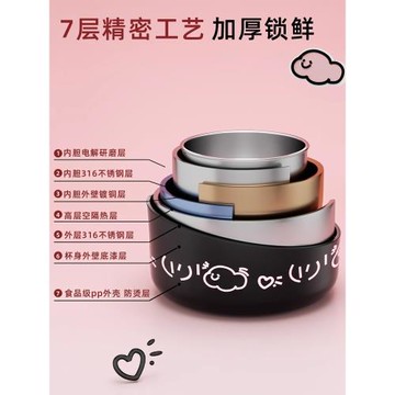 316不銹鋼保溫飯盒可微波爐上班族帶飯便當餐盒學生專用多層湯碗