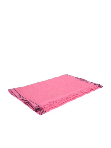 Acne Studios Brown Logo Print Scarf