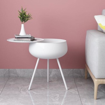 茶几 現代簡約鐵藝輕奢迷你床頭桌客廳沙發邊柜創意邊幾 全館8折 雙12購物節 八折下殺價