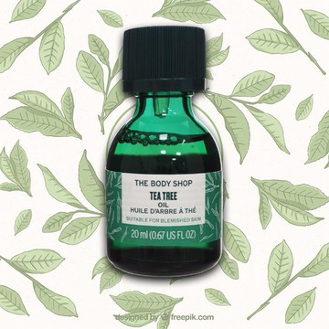 THE BODY SHOP 美體小舖~茶樹精油(20ml) 純素保養