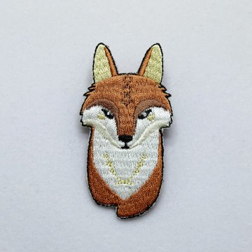 【森林動物系列】Q版狐狸繡片別針