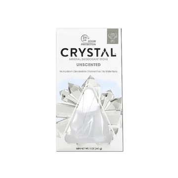 【美國 CRYSTAL】長效淨味礦物鹽體香石-無香款140g/盒