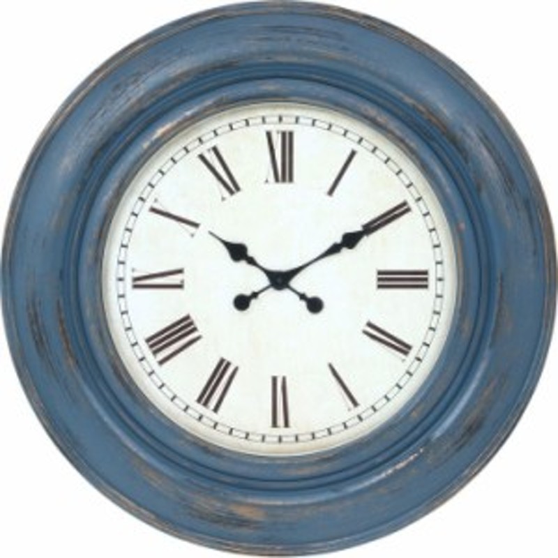 時計 掛時計 掛け時計 大きい時計 ビッグ 壁掛け 大きい 時計 青 ブルー 丸型 時計 丸時計 おしゃれ かっこいい 75cm 通販 Lineポイント最大1 0 Get Lineショッピング