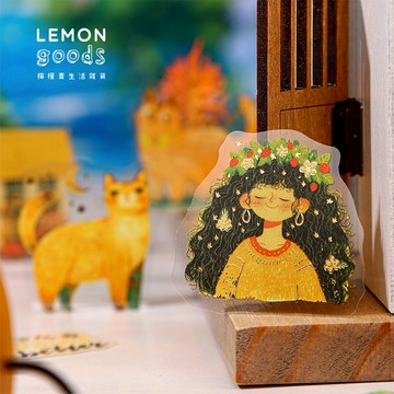 🍋檸檬青🍋新款現貨特價售完無補假期實況系列6款30枚入超可愛卡通人物貓咪小物PET防水貼紙手帳裝飾素材