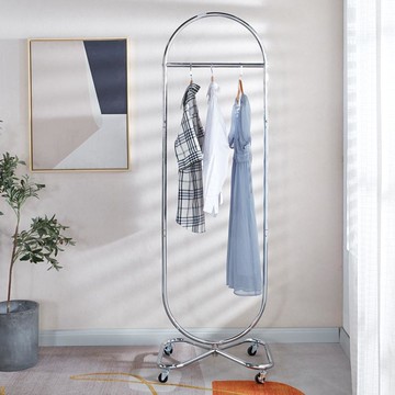公司貨 超低價 家用衣帽架服裝店展示架 簡易衣架子落地可移動掛衣架臥室包包架 快速發貨