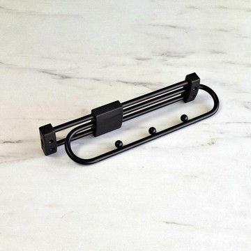 L16D 推拉試衣架 頂裝懸吊伸縮掛衣架