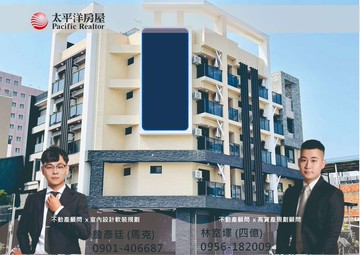 近興大4年屋齡 l 24套滿租角店 l電梯5層 ｜台中市南區明德街