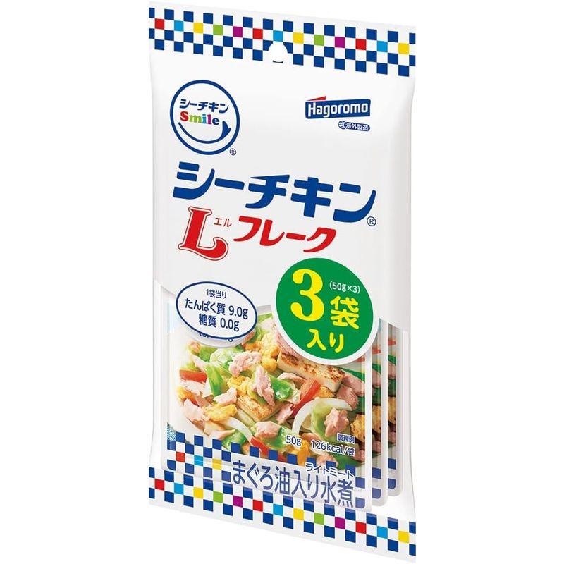 シーチキンＳｍｉｌｅＬフレーク３袋 150g×4個