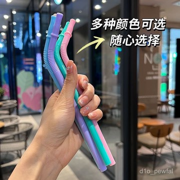 🔥桃園出貨-兒童吸管級硅膠軟管孕㛿喝水杯吸管彎頭吸管循環使用吸管