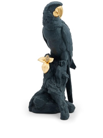 Lladró - macaw bird sculpture - unisex - Porcelain - One Size - Black