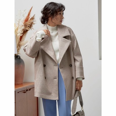 ☆新品 Droite lautreamont メリンプビーバーコート ショートコート