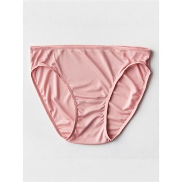 真絲中腰內褲女桑蠶絲三角褲無痕性感抗菌透氣底褲包臀高彈褲衩
