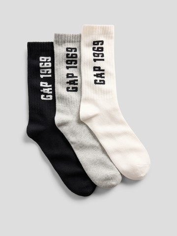 Gap 1969 Logo中筒襪 (3入組）