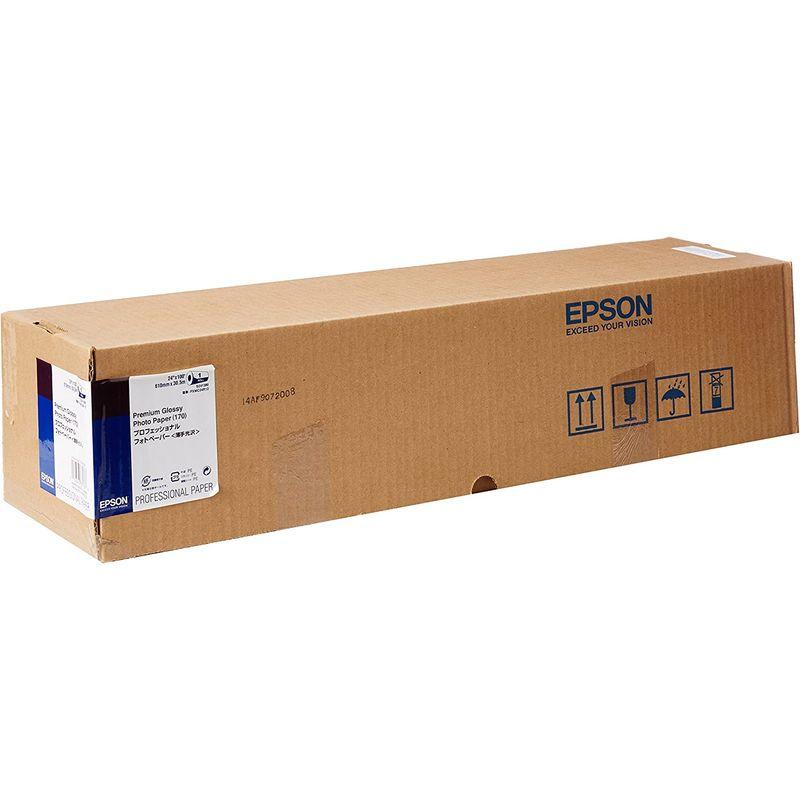 EPSON プロフェッショナルフォトペーパー薄手光沢 (約610mm幅×30.5m) PXMC24R12