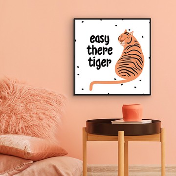 Easy there tiger !-童趣/掛畫/老虎/虎年/新年掛畫/複製畫/過年